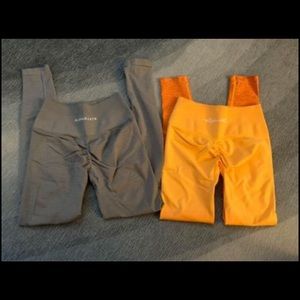 TWO PAIRS Alphalete Amplify Leggings